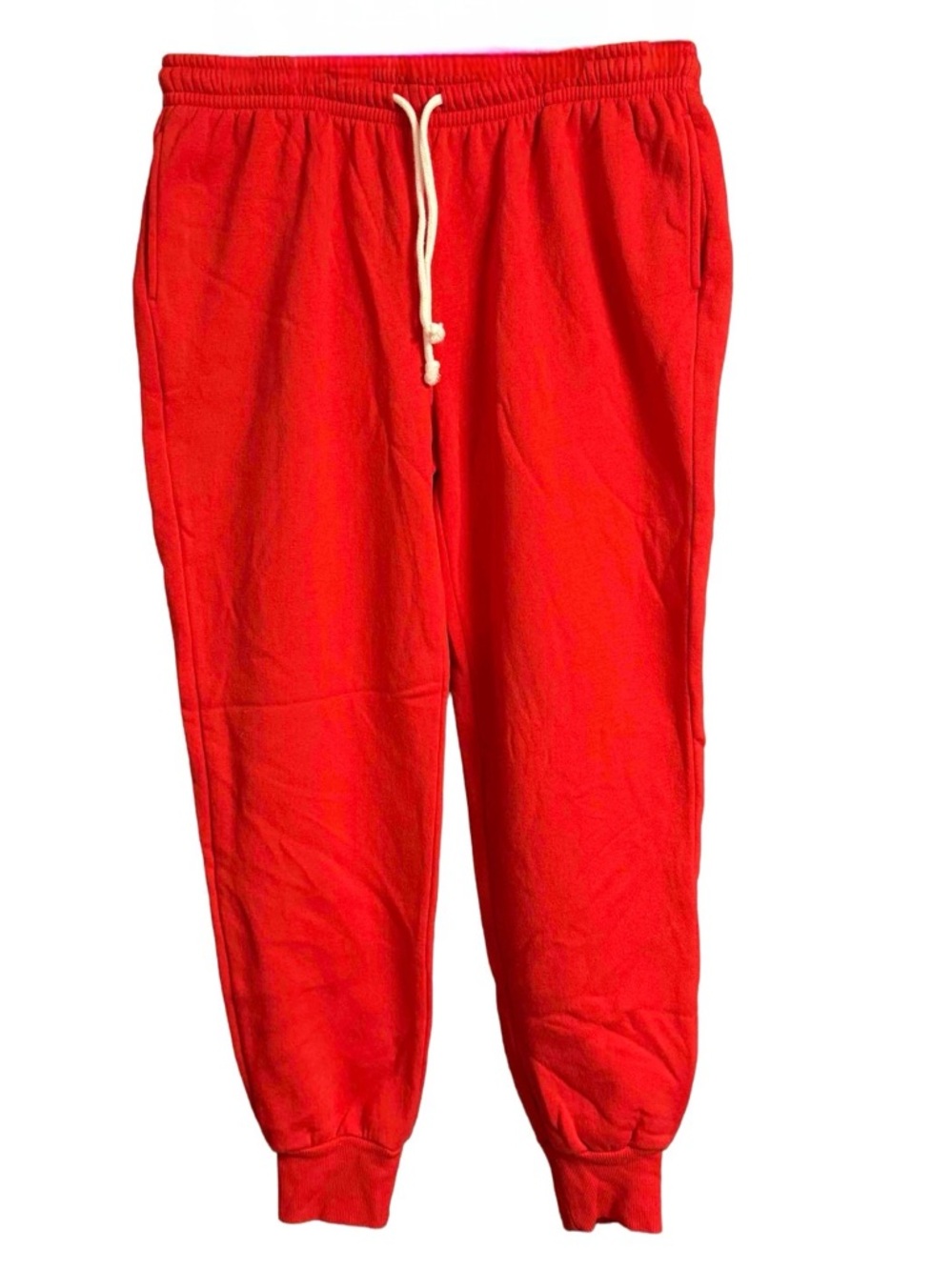 WILD FABLE Target Red Slim Straight Sweatpants Joggers Size M